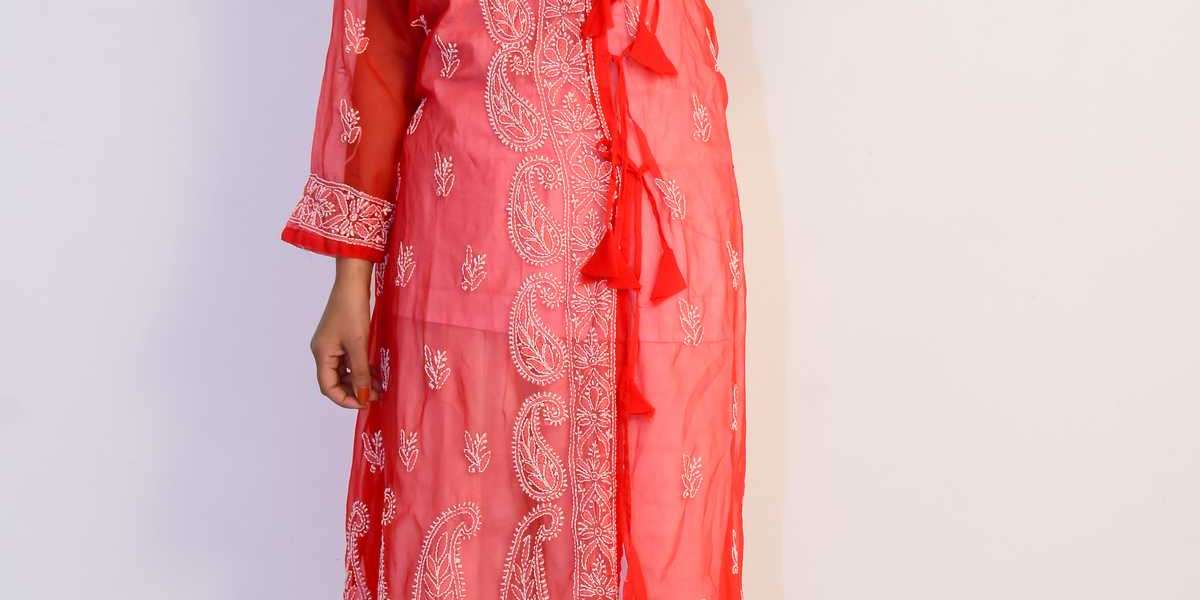 Shop for the best Lucknowi chikankari Online
