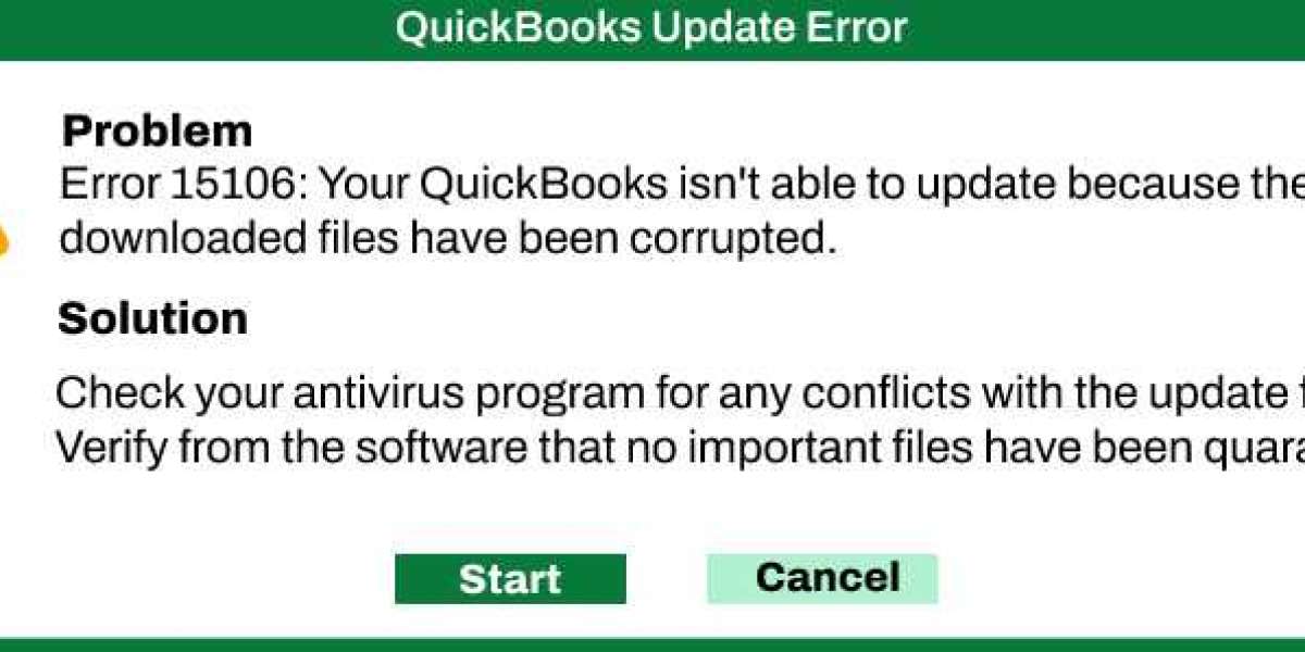 How to Fix QuickBooks Error 15106?