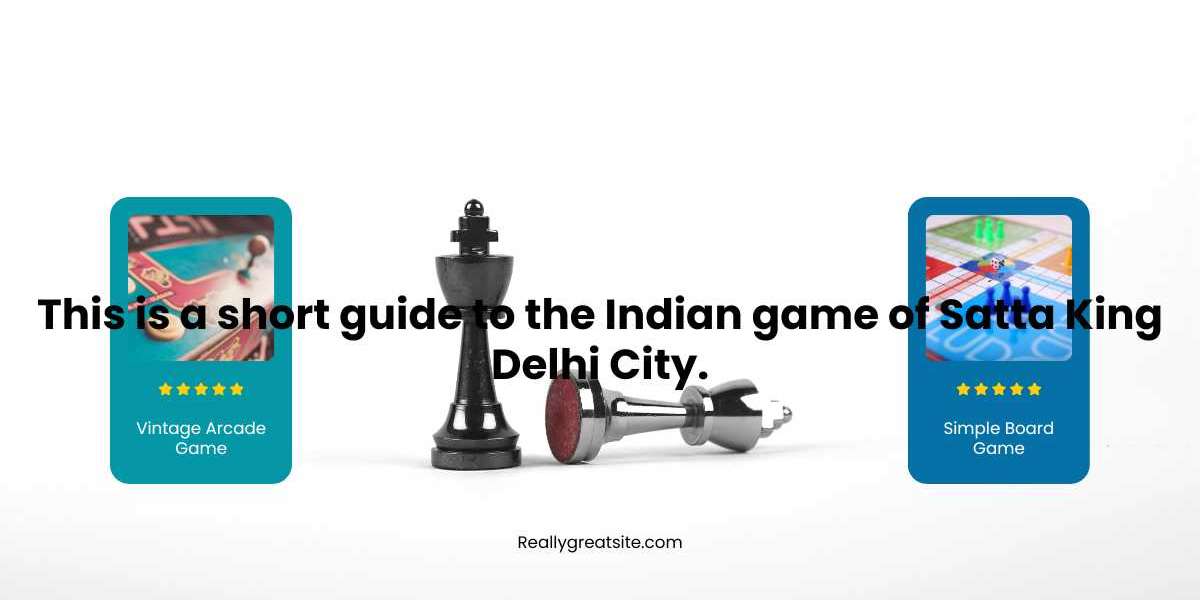 This is a short guide to the Indian game of Satta King Delhi City.