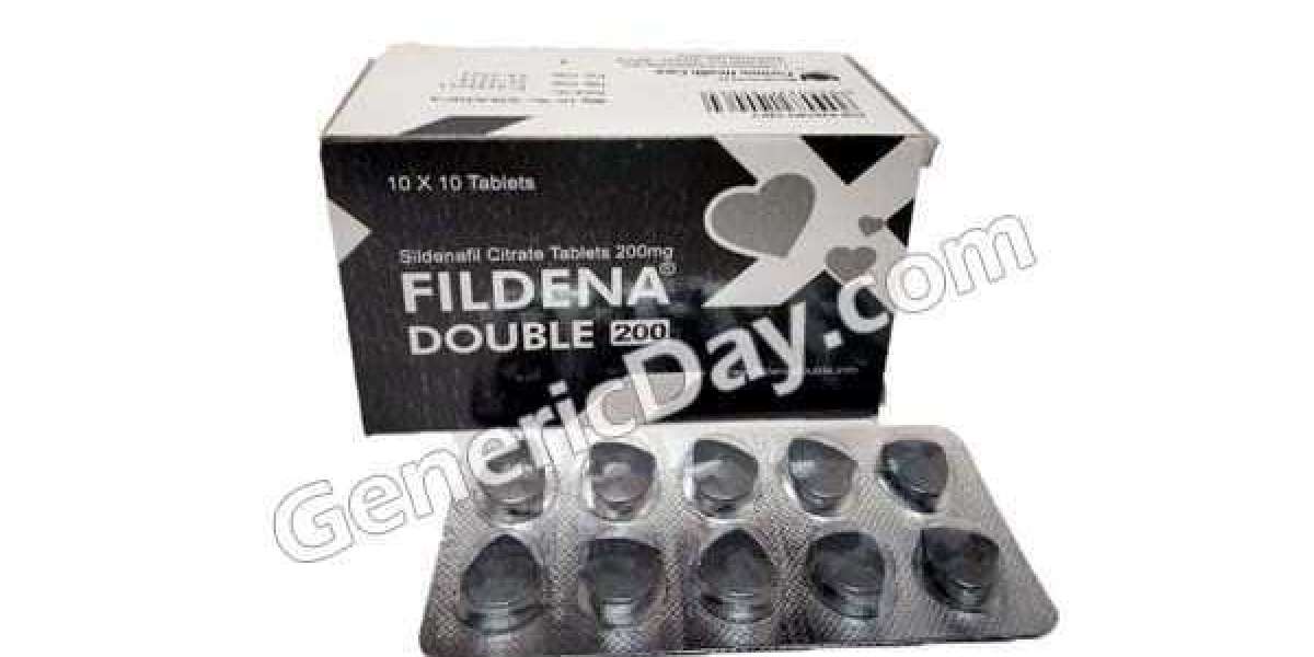 Fildena Double 200 Mg Tablet Online Free Shipping in Genericday.com