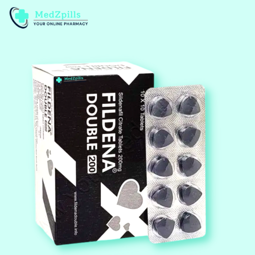 Fildena Double 200mg (Sildenafil Citrate) - Medzpills