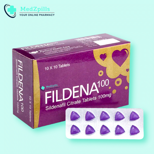 Order Fildena 100 mg - 12% off (sildenafil) - MedZpills