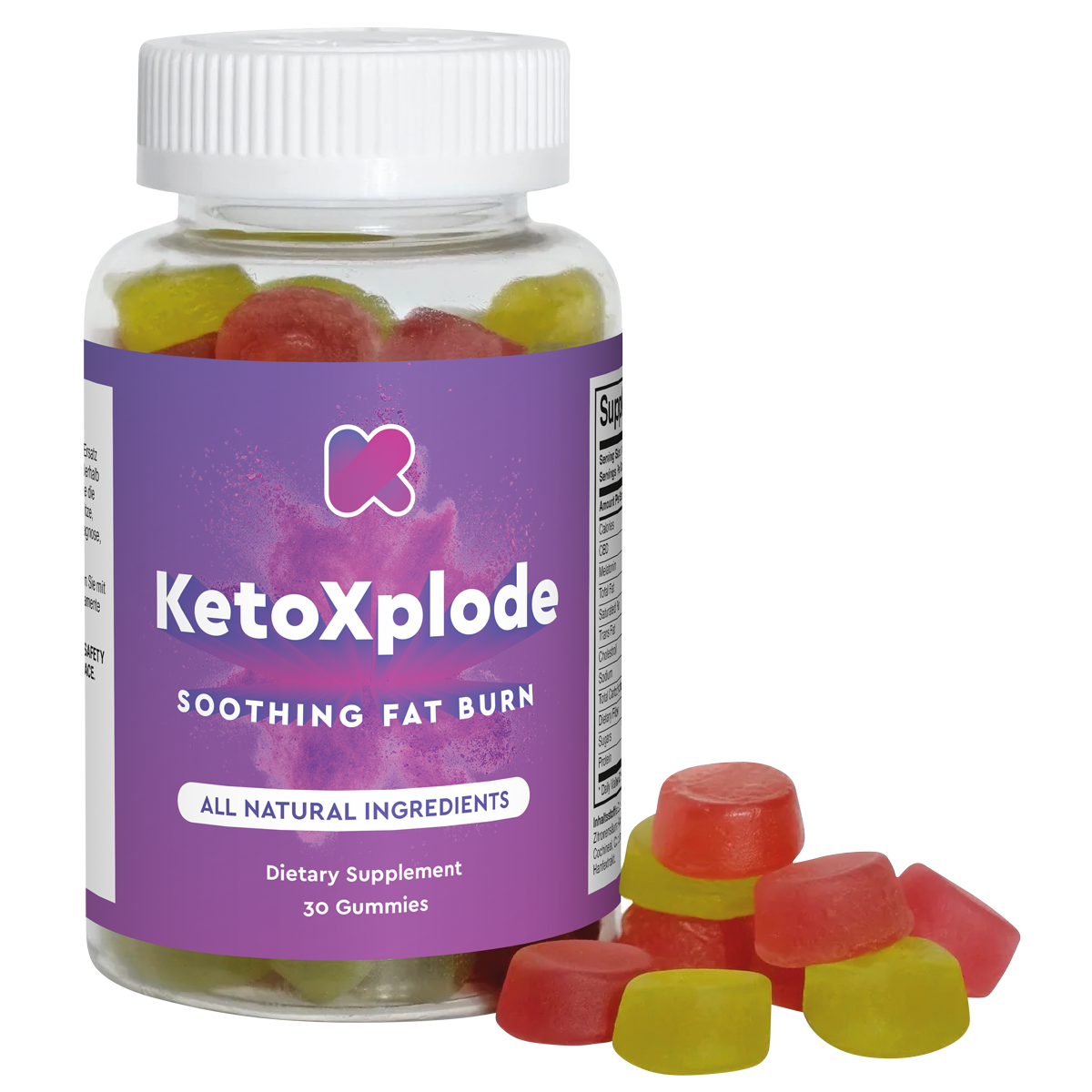 [Shark-Tank]#1 KetoXplode Fruchtgummis - Natural & 100% Safe