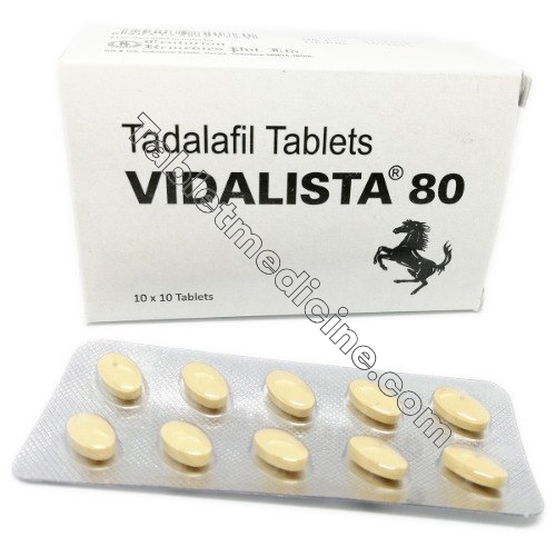 Vidalista 80 Mg Tablets | Get Up To 45% OFF | Tadalafil