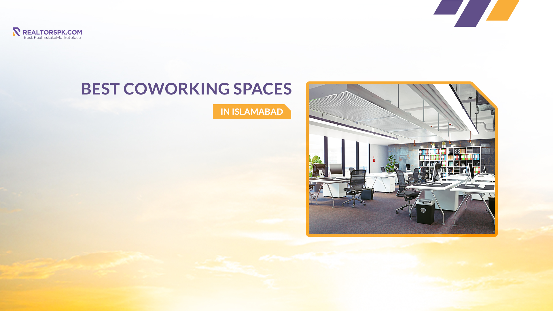 List of Top 5 Coworking Spaces in Islamabad | Realtorspk Blog