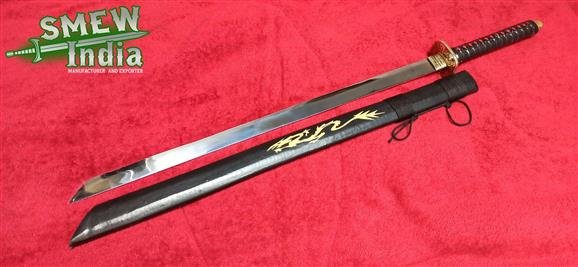 Best Black Ninja Sword-29" | Buy real swords in India | Smew